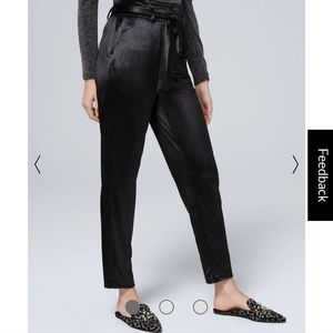 White House Black Market Soft Knit Tapered Ankle Pants